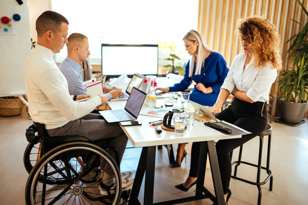 istock Business people doing a meeting 1441042247
