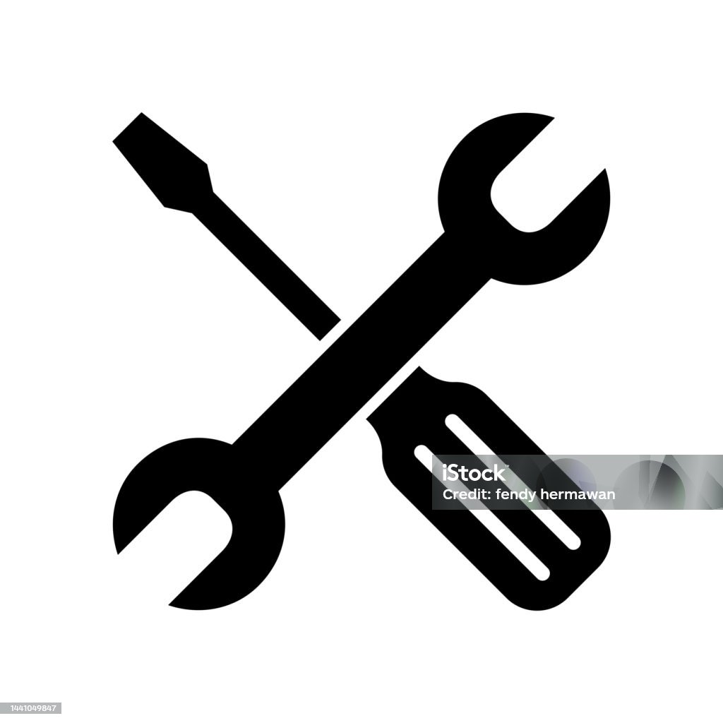 Ikona śrubokręta Szablon projektu wektorowego na białym tle - Grafika wektorowa royalty-free (Ikona) Ikona śrubokręta Szablon projektu wektorowego na białym tle - Grafika wektorowa royalty-free (Ikona)