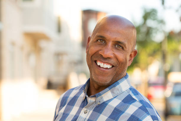 istock Happy mature African American man smiling 1441067814