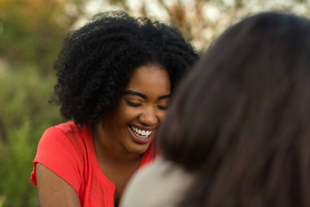 istock Multi-ethnic group of friends laughing. 1441071349