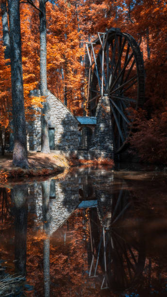 old mill at berry college, georgia
