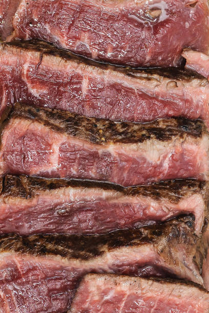 istock Close-up rare steak, meat steak texture 1441075594