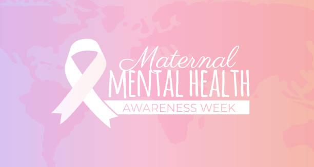 istock Pink Maternal Mental Health Awareness Week Illustration 1441075662