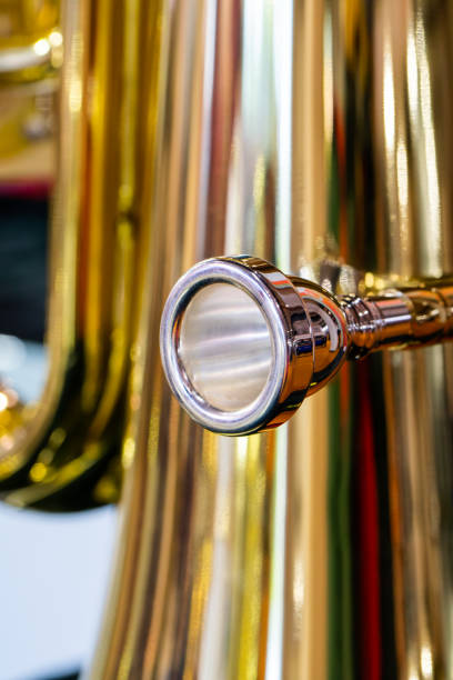 istock brass instrument detail：mouthpiece 1441079125