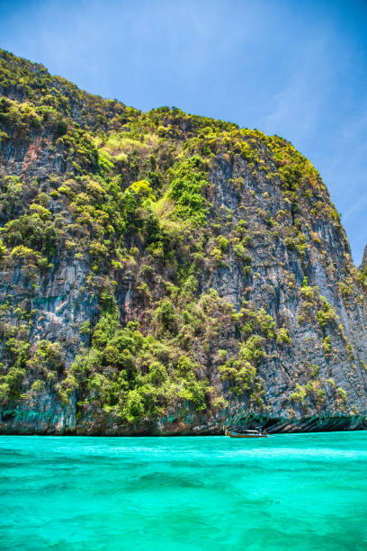 istock Phi Phi Leh Lagoon by boat in Koh Phi Phi Leh island, Krabi, Thailand 1441093535