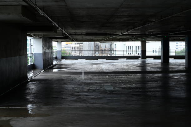 istock empty park area of building, construction industry 1441103228
