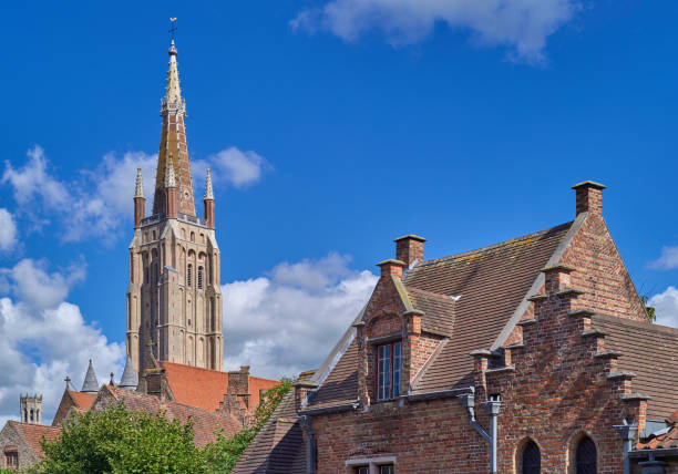 istock Bruges historic and traditional architectures 1441111061