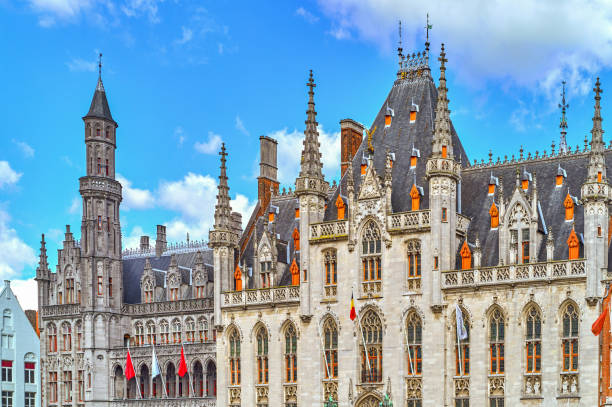 istock Bruges historic and traditional architectures 1441111327