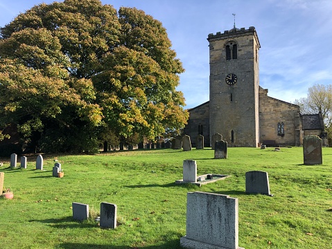 Rudston church in East Yorkshire