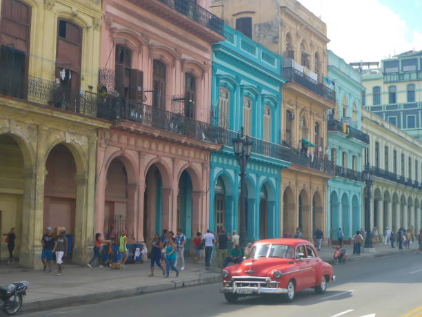 istock Havana, colonial architecture and colorful streets 1441127864
