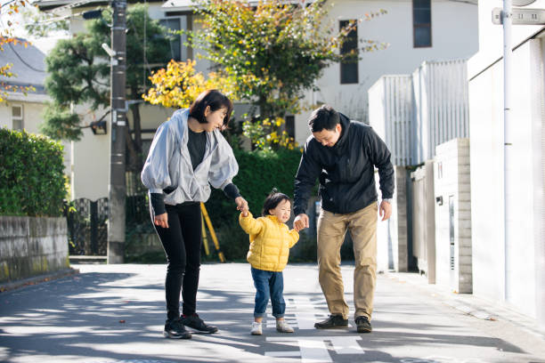 istock Japanese family in Tokyo 1441130681