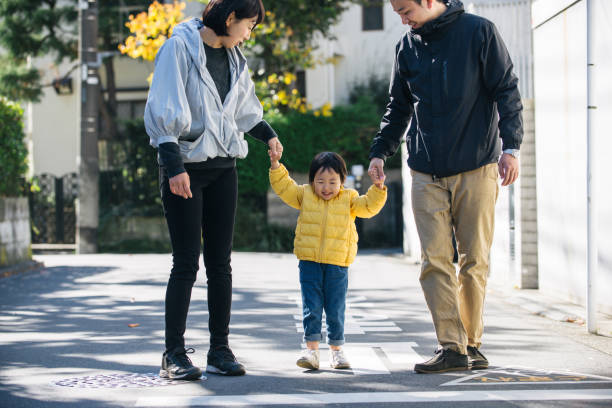 istock Japanese family in Tokyo 1441131401