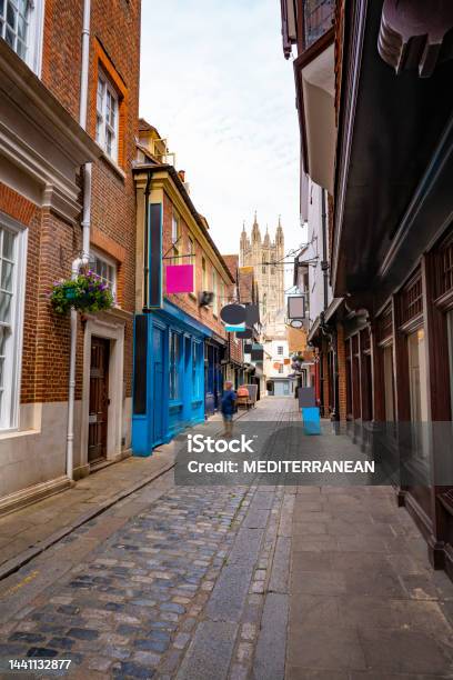 Canterbury District Of Kent England Unesco World Heritage Site In Uk Stock Photo - Download Image Now