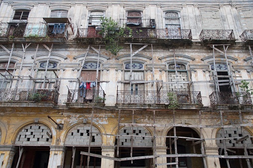 Havana, colonial architecture and colorful streets