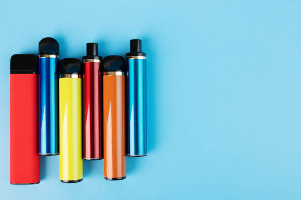 istock vape, electronic cigarettes, disposable liquid vaporizers 1441152857
