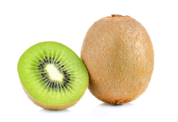 istock kiwi fruit isolated on white background. full depth of field 1441154876