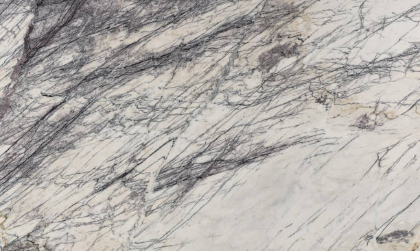 istock Milas Lilac marble. white marble with black stripes. High quality texture 1441157177