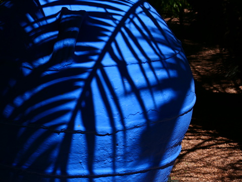 Blue Shadows, Majorelle Garden, Marrakech, Morocco