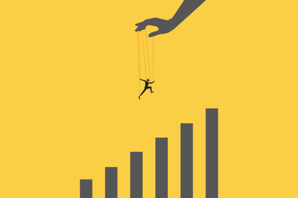 istock hand helping businessman jumping chart. Concept of move forward in business. 1441158955