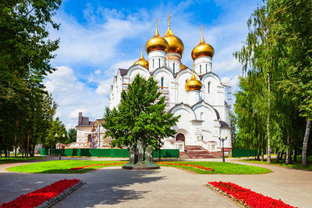 istock Assumption Cathedral in Yaroslavl, Russia 1441166463