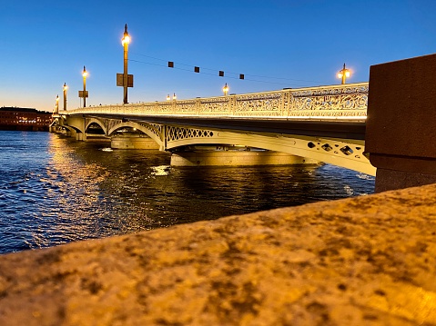 Annunciation Bridge, Saint Petersburg, Russia