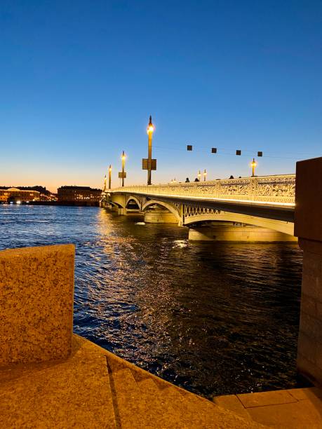 Annunciation Bridge, Saint Petersburg, Russia
