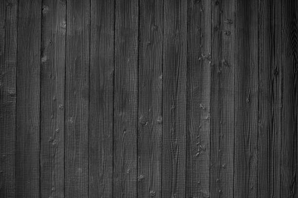 istock Black Wood Panels Texture Background 1441168460