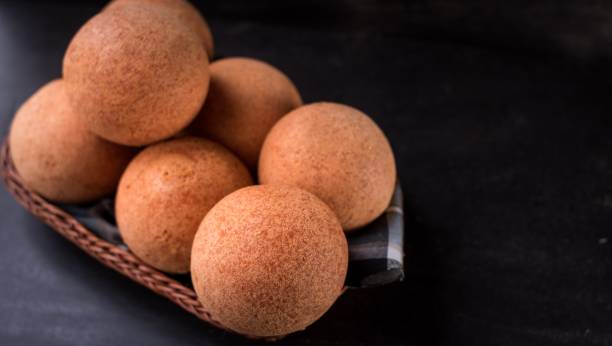 istock Colombian traditional fried donuts on a small tray 1441174178