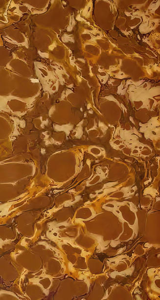 istock Illustration of a marbled endpaper 1441178063
