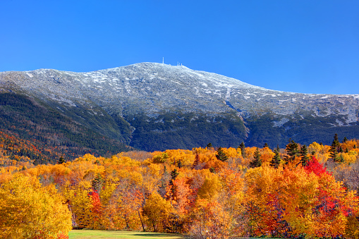 Mount Washington is the highest peak in the Northeastern United States. The mountain is notorious for its erratic weather.