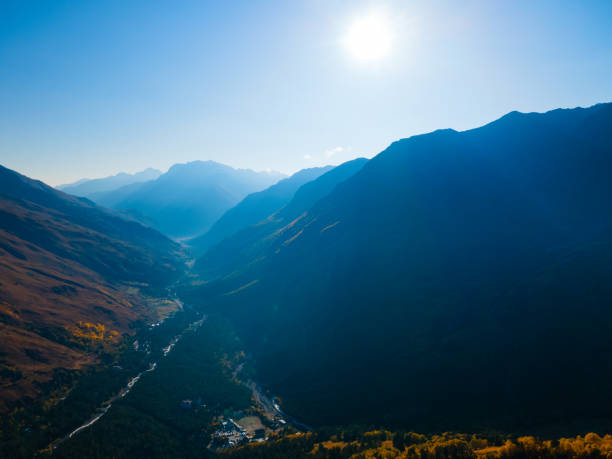 istock Mountains in Mount Elbrus region, Russia 1441188038