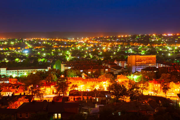 istock Pyatigorsk city aerial panoramic view 1441188530