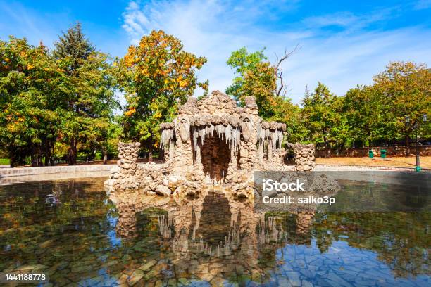 Fountain In The Centre Of Pyatigorsk Stock Photo - Download Image Now - Blue, Building Exterior, Caucasus
