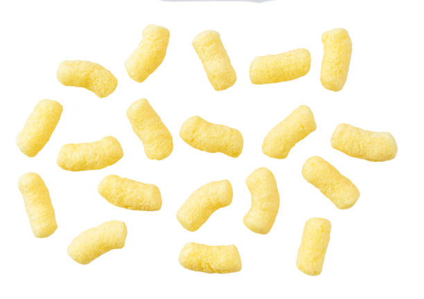 istock sweet corn sticks isolated on white background with clipping path collection. 1441188969