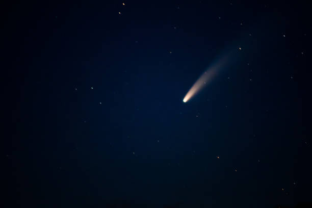 istock Comet Neowise in the night sky 1441193265