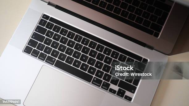 Macbook Pro 16 Keyboard Stock Photo - Download Image Now - 2019, Black Color, Color Image