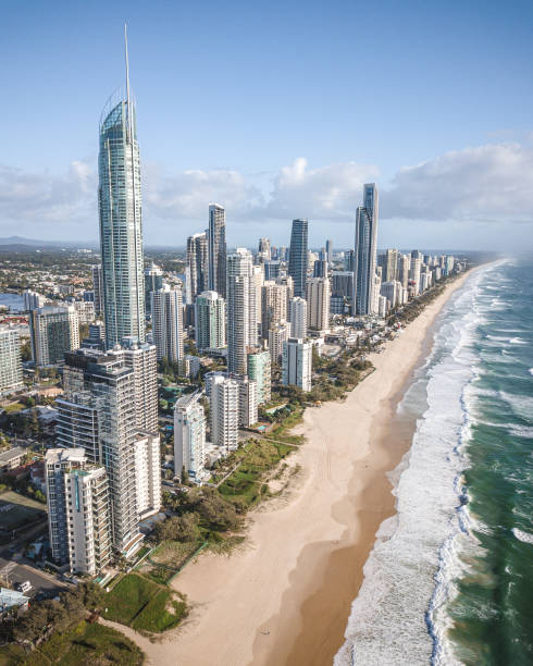 istock Vertical shot of a beautiful resort town 1441194849