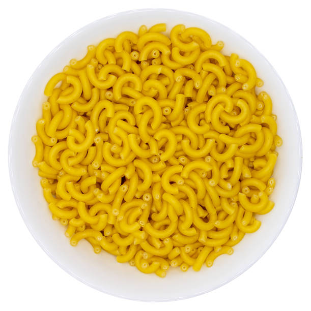 istock Italian dry pasta in white plate 1441201277