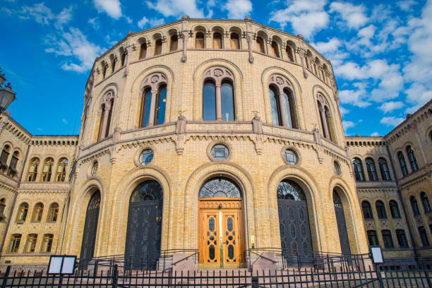 istock Oslo Parliament building 1441209357
