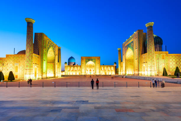 istock Registan ancient city in Samarkand, Uzbekistan 1441209720