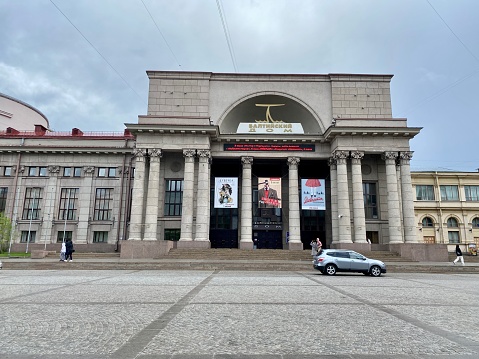 Saint Petersburg, Russia -  June 03, 2022:   Baltic House Festival Theatre