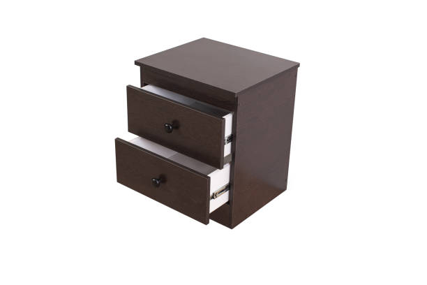 istock New dark open bedside table isolated on white background 1441215116