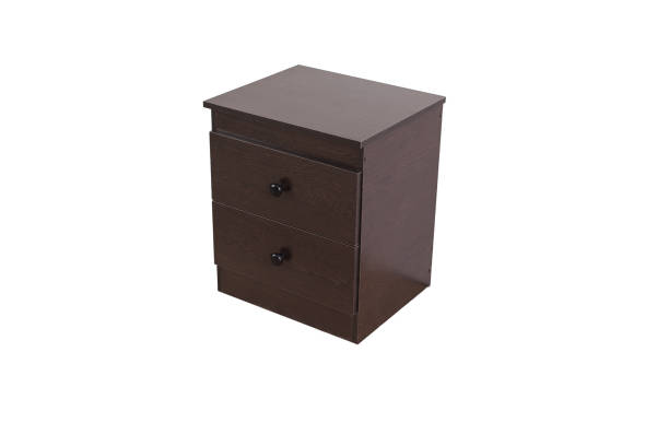 istock New dark opened bedside table isolated on white background 1441215925