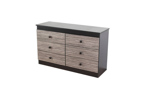 istock New dark closed dresser isolated on white background 1441217373