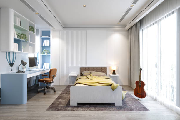 istock Modern Teenage  Room Interior. 1441217810