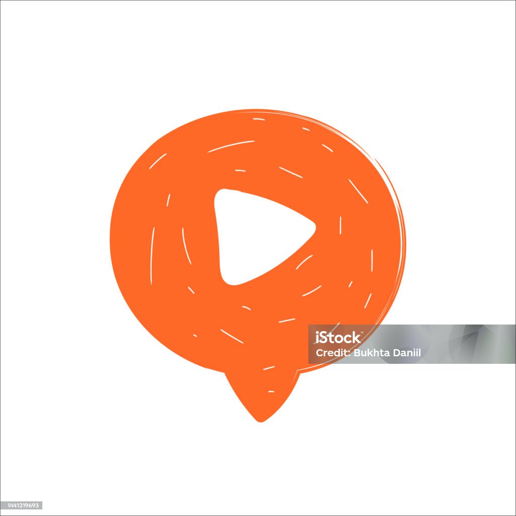Googlevideo Play Button Video Play Button Isolated On White Background Stock Illustration ...