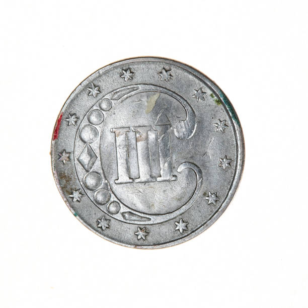 istock 1852 Silver United States 3 Cent Coin 1441224726