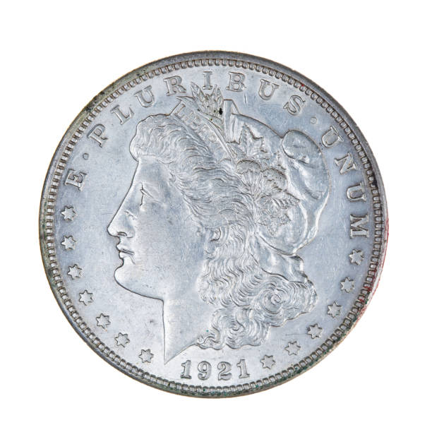 istock 1921 Morgan Silver Dollar USA 1441224769