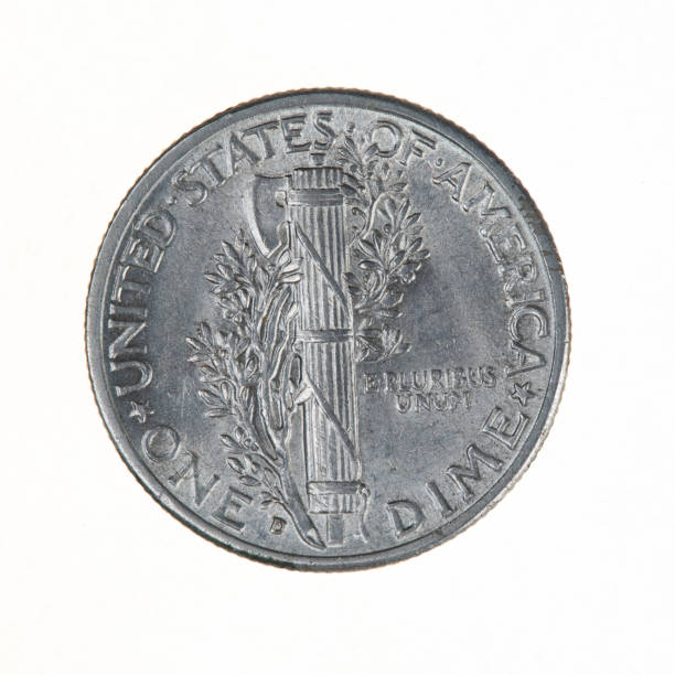 istock 1945 USA Silver Dime Mercury 1441224789