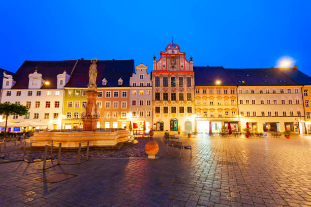 istock Hauptplatz main square, Landsberg am Lech 1441224903